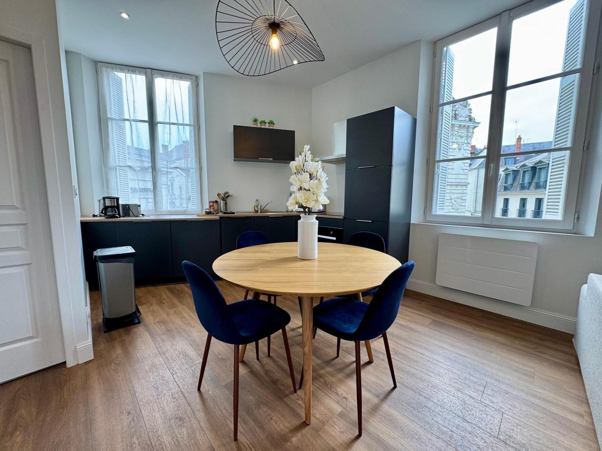 Centre Ville Terrasse Et Vue Chateau Saumur Ngoại thất bức ảnh